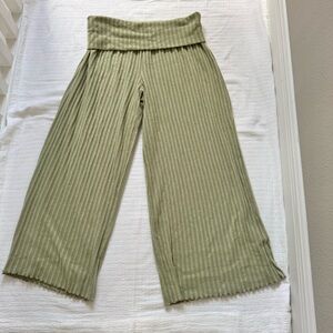 Urban Outfitters out from under ribbed wide legged pants